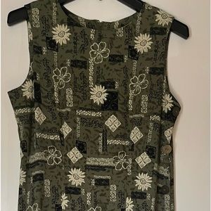 Cute ankle length light weight dress.